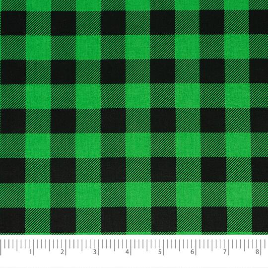 SINGER Christmas Holiday Plaid Cotton Fabric Fat Quarter Bundle